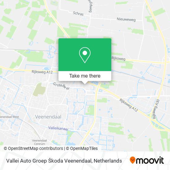 Vallei Auto Groep Škoda Veenendaal map