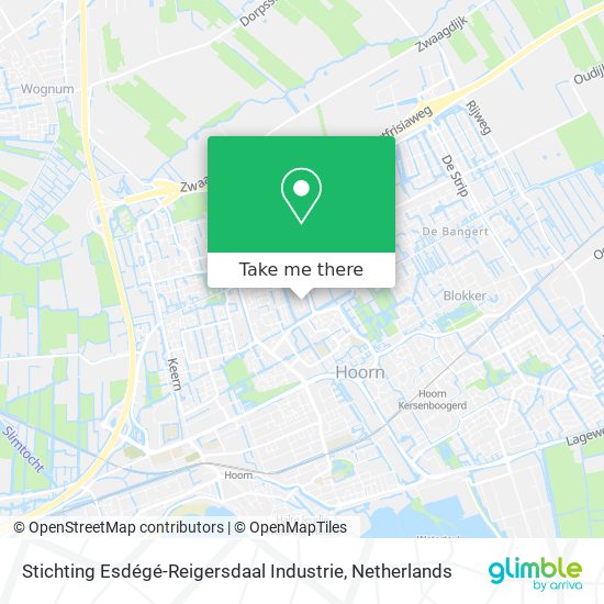 Stichting Esdégé-Reigersdaal Industrie Karte