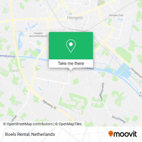 Boels Rental map