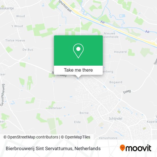 Bierbrouwerij Sint Servattumus map