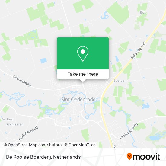 De Rooise Boerderij Karte