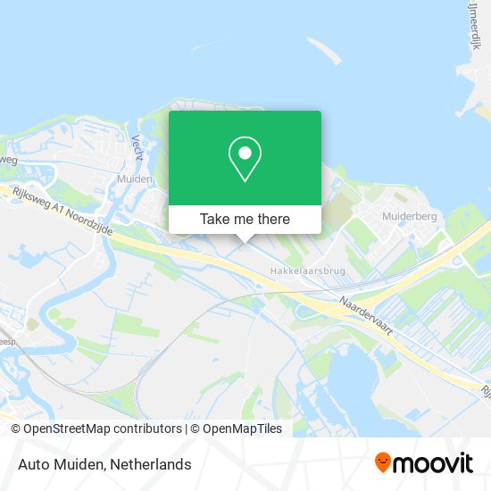 Auto Muiden map