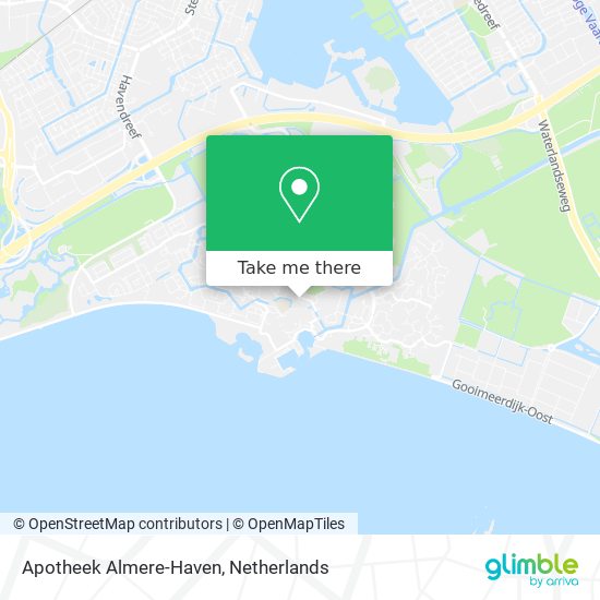 Apotheek Almere-Haven map