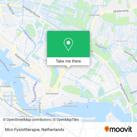 Mcn Fysiotherapie map