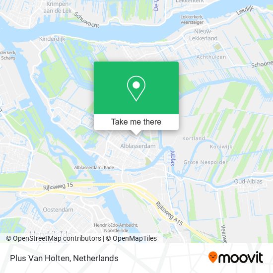 Plus Van Holten map