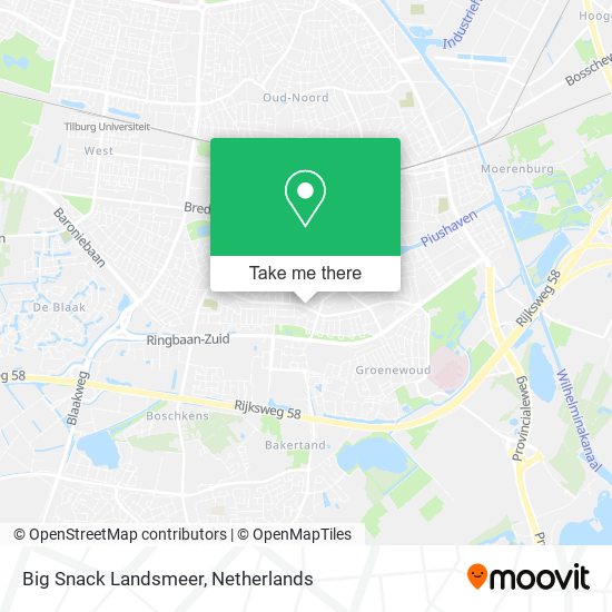 Big Snack Landsmeer map