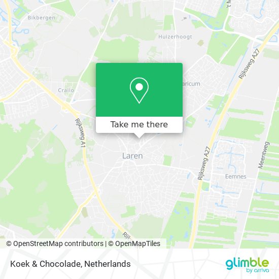 Koek & Chocolade Karte