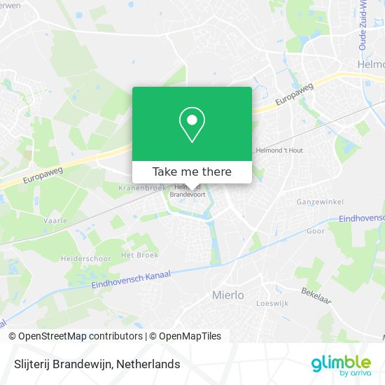 Slijterij Brandewijn map