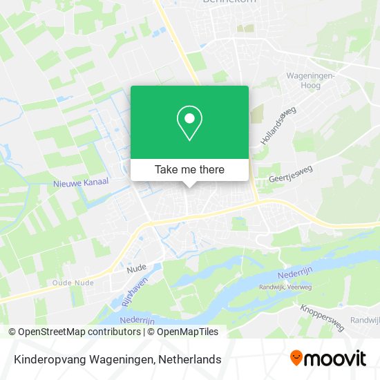 Kinderopvang Wageningen Karte