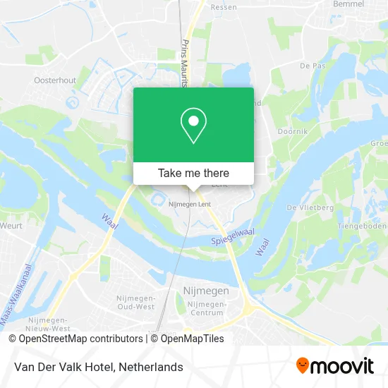 Van Der Valk Hotel map