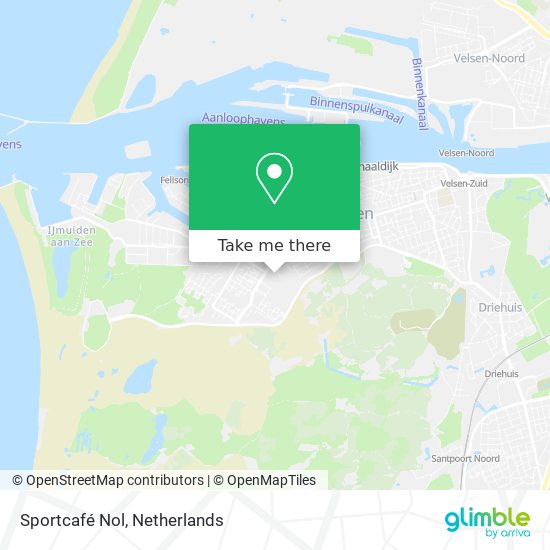 Sportcafé Nol map