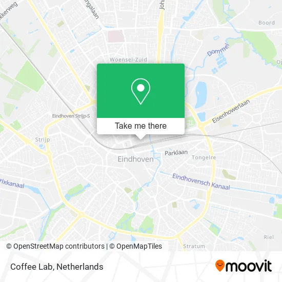 Coffee Lab map