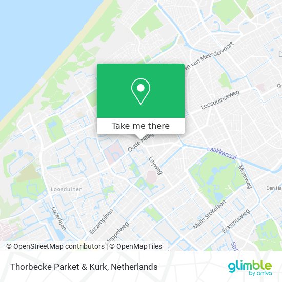 Thorbecke Parket & Kurk map