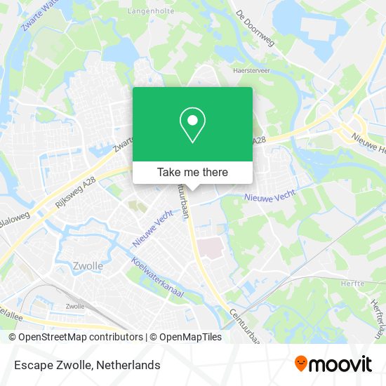 Escape Zwolle Karte