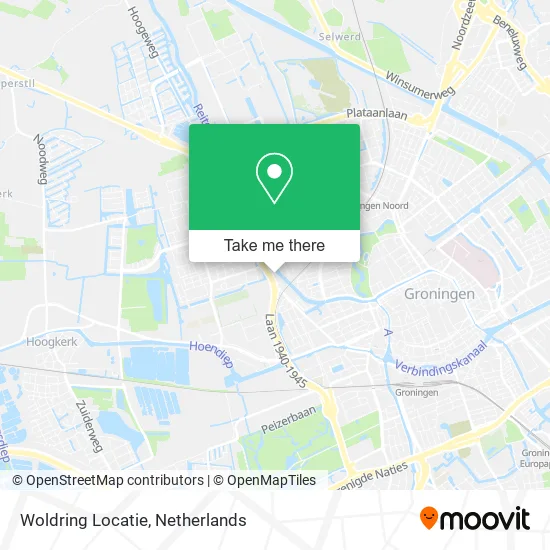 Woldring Locatie map