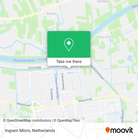 Ingram Micro map
