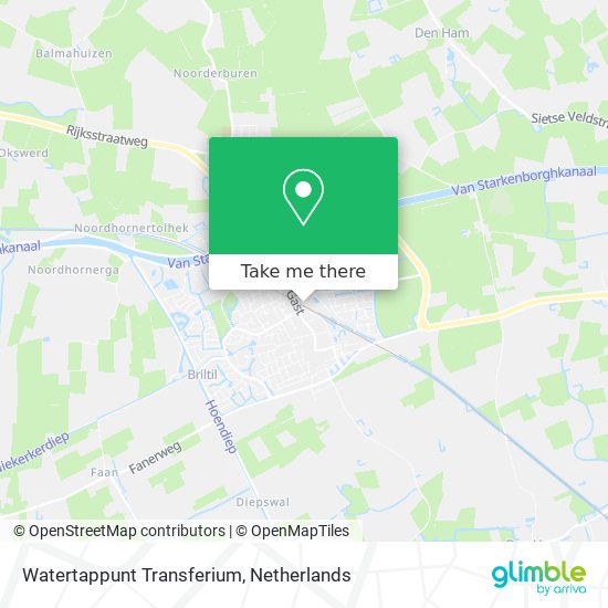 Watertappunt Transferium Karte