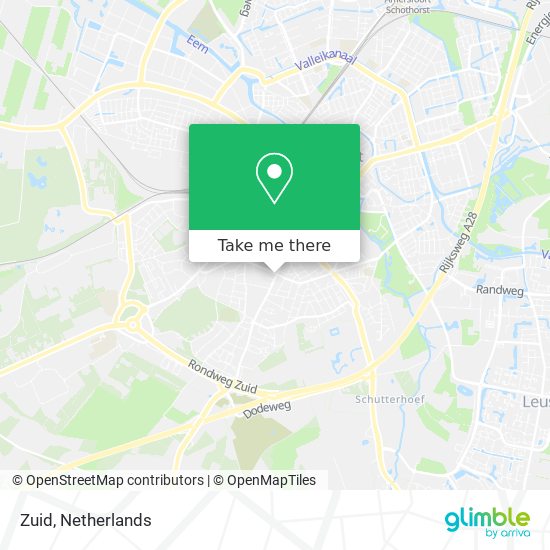 Zuid map