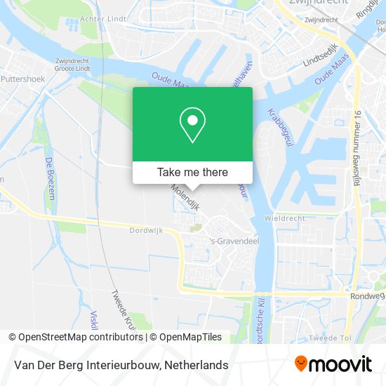 Van Der Berg Interieurbouw map