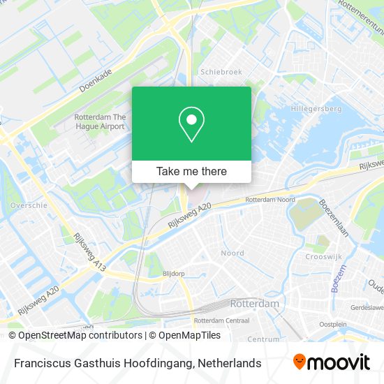 Franciscus Gasthuis Hoofdingang map