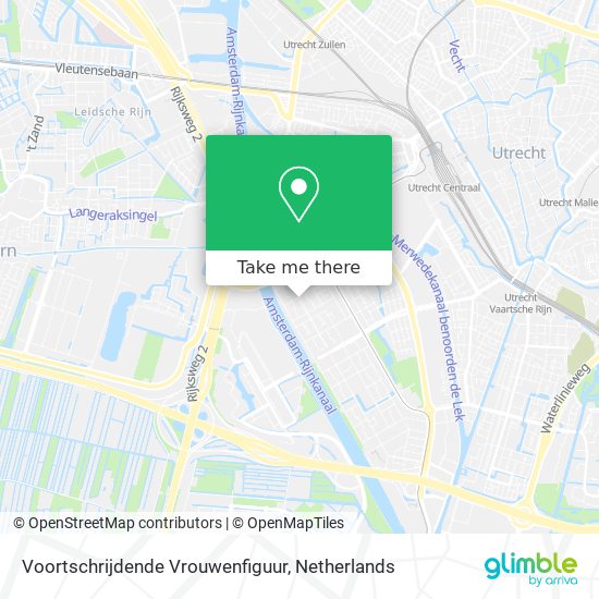 Voortschrijdende Vrouwenfiguur map