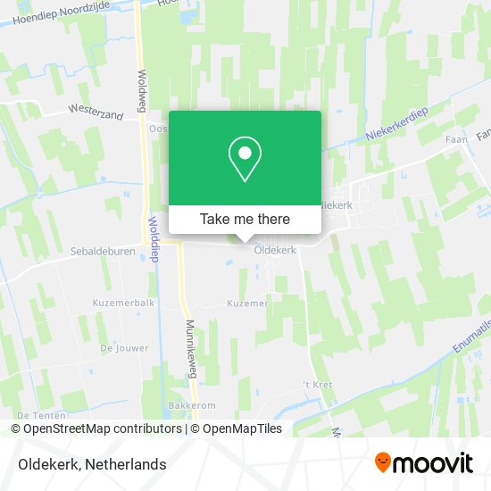 Oldekerk map