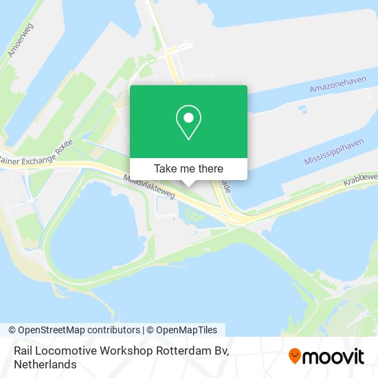 Rail Locomotive Workshop Rotterdam Bv map