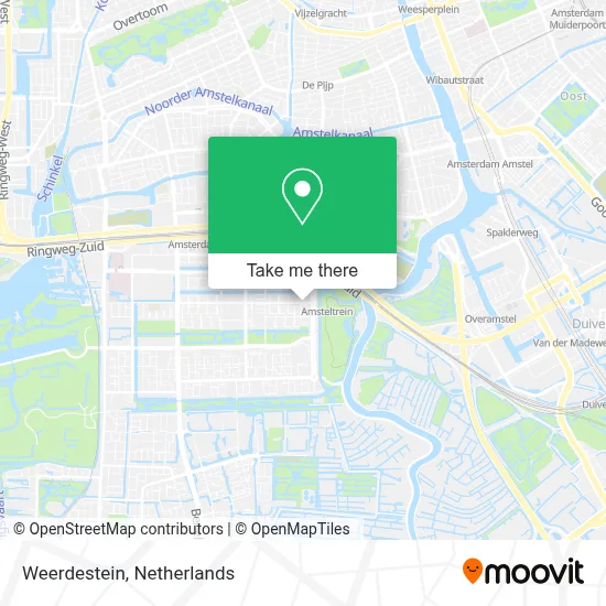Weerdestein Karte