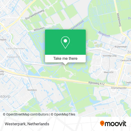 Westerpark map