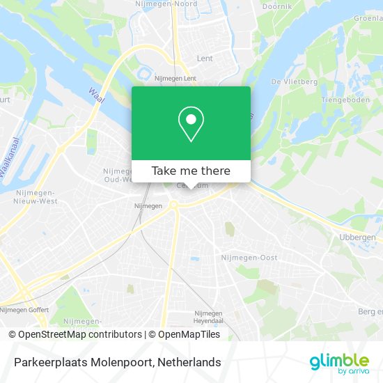 Parkeerplaats Molenpoort map