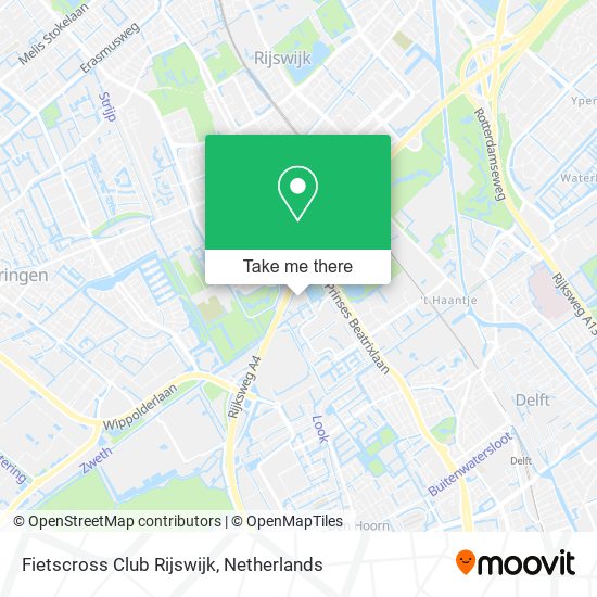 Fietscross Club Rijswijk map