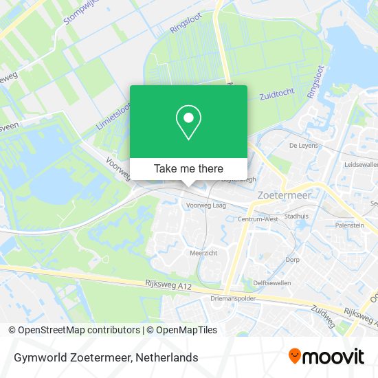 Gymworld Zoetermeer Karte