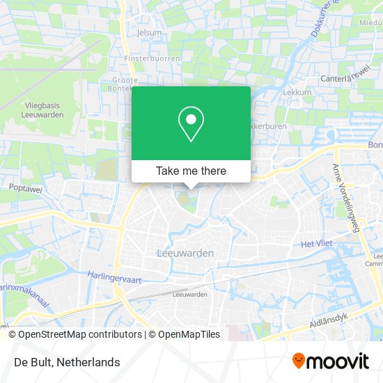 De Bult map