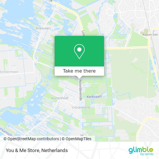 You & Me Store map