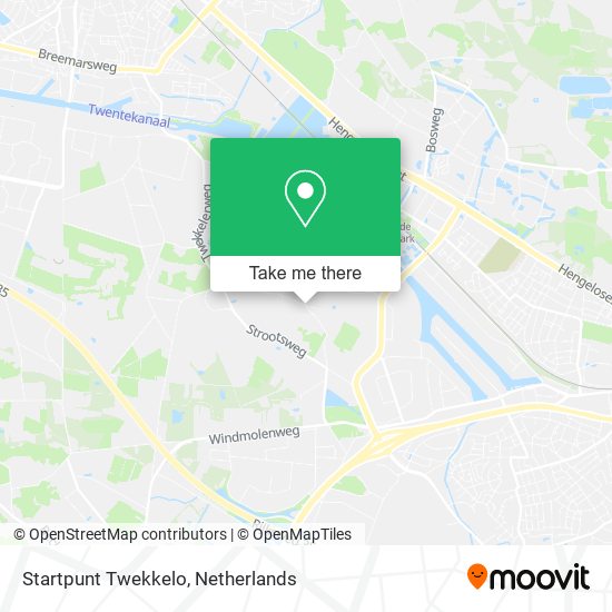 Startpunt Twekkelo map