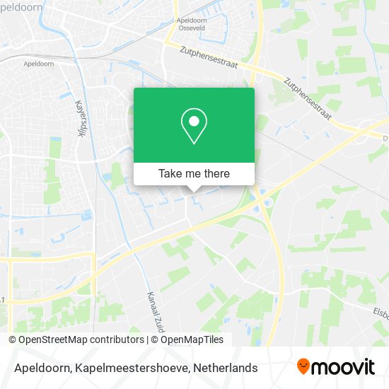 Apeldoorn, Kapelmeestershoeve map