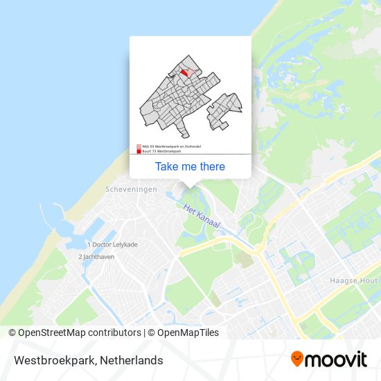 Westbroekpark map