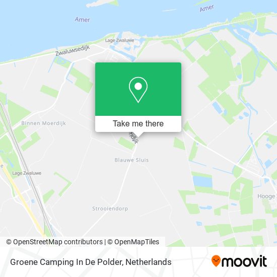 Groene Camping In De Polder map