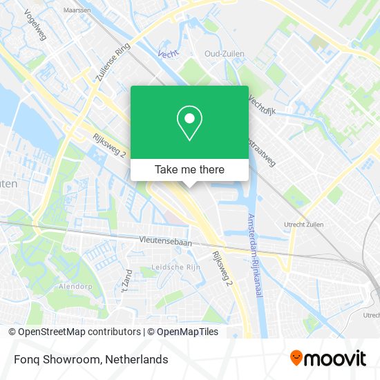 Fonq Showroom map