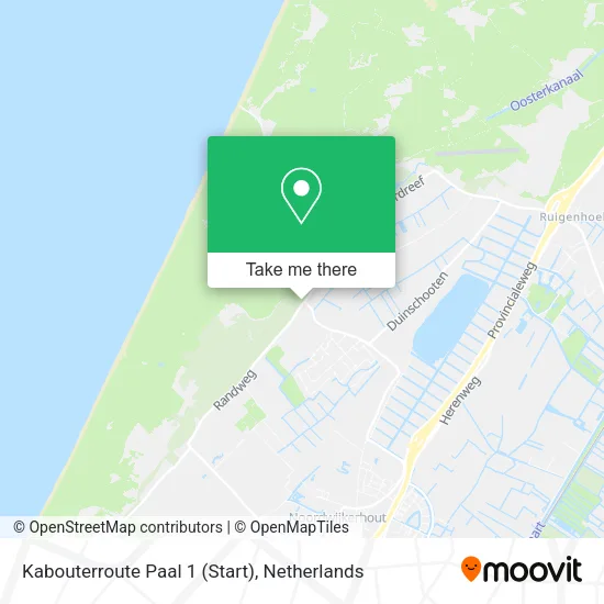Kabouterroute Paal 1 (Start) map