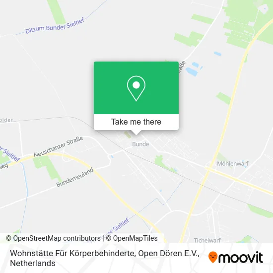 Wohnstätte Für Körperbehinderte, Open Dören E.V. map