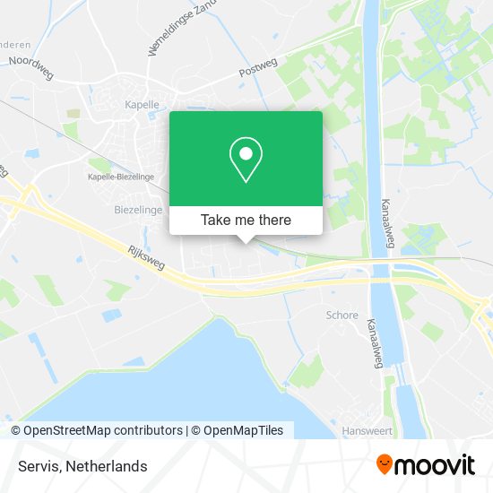 Servis map