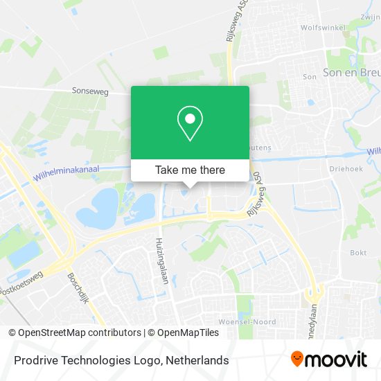 Prodrive Technologies Logo map