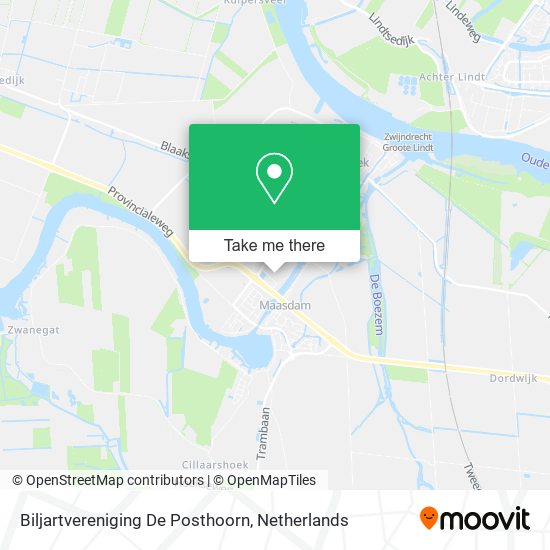 Biljartvereniging De Posthoorn map