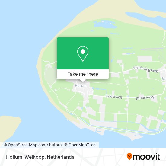 Hollum, Welkoop map