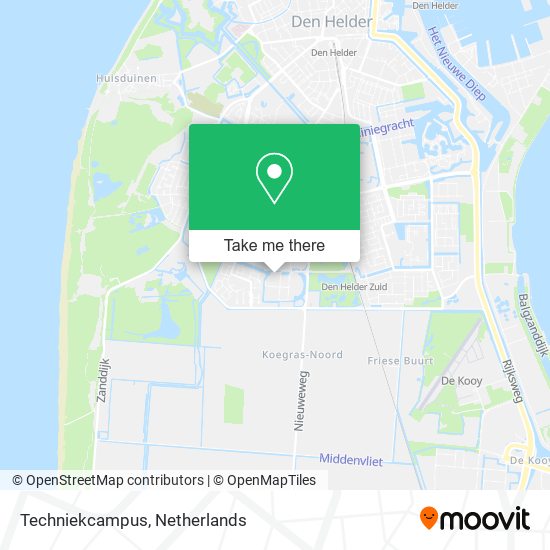 Techniekcampus map