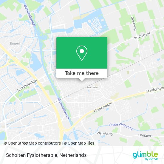 Scholten Fysiotherapie map