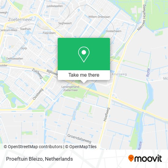 Proeftuin Bleizo map