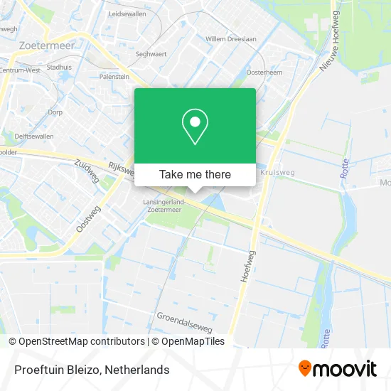 Proeftuin Bleizo map