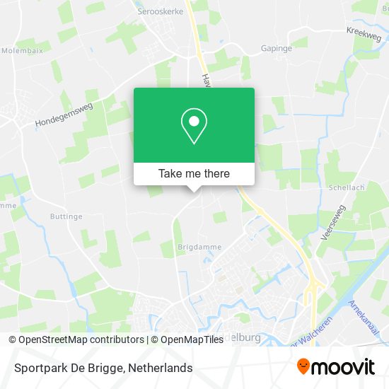 Sportpark De Brigge map